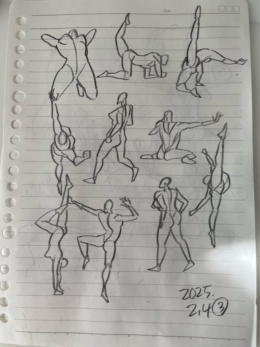 2025/02/04 30秒+α
#posemaniacs 