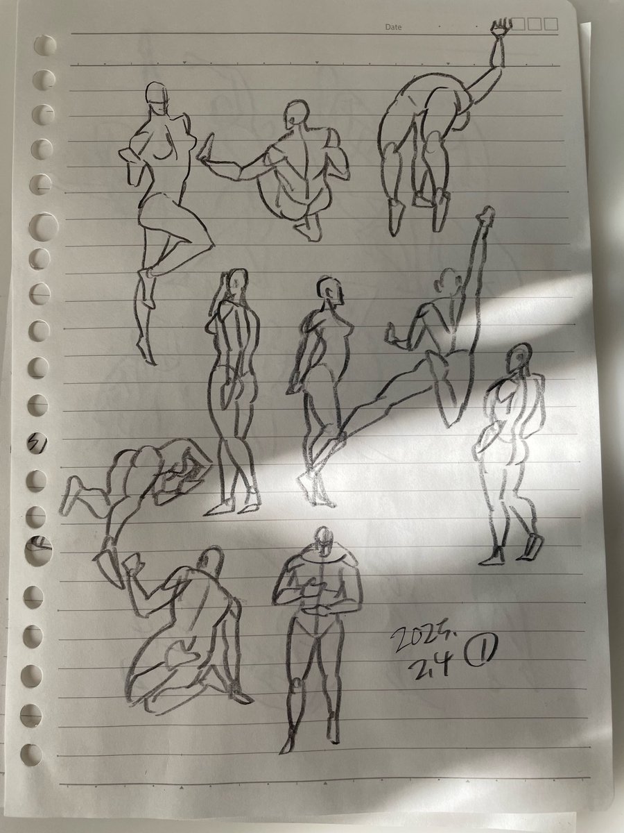 2025/02/04 30秒+α
#posemaniacs 