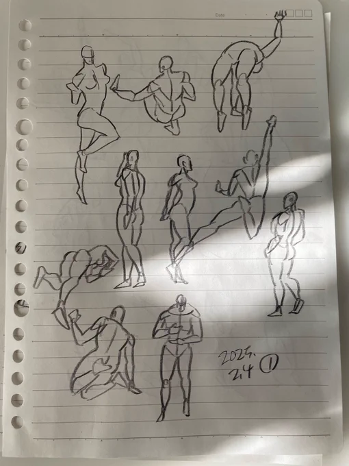 2025/02/04 30秒+α
#posemaniacs 