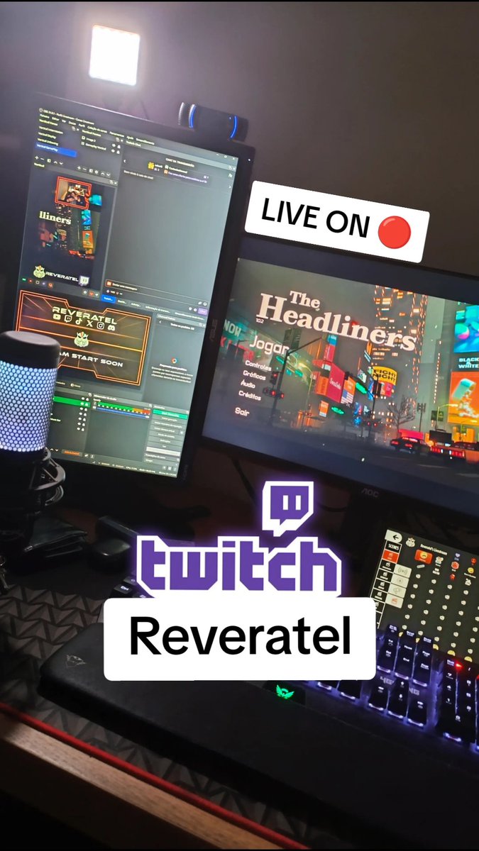 Reveratel's tweet photo. 🎥📰 Junta-te a mim numa aventura emocionante em 'The Headliners'! Vamos explorar uma cidade perigosa, capturar momentos únicos e tentar não nos tornarmos nas próximas manchetes. Assiste ao vivo no meu canal da Twitch: https://t.co/WP1aXmOKBY

#TheHeadliners #Twitch #Livestream https://t.co/p3oyXRcEjY
