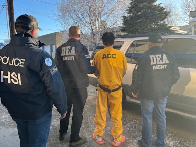 The DEA, along with our Department of Justice partners, continues to assist DHS and @EROSeattle with their immigration enforcement efforts.