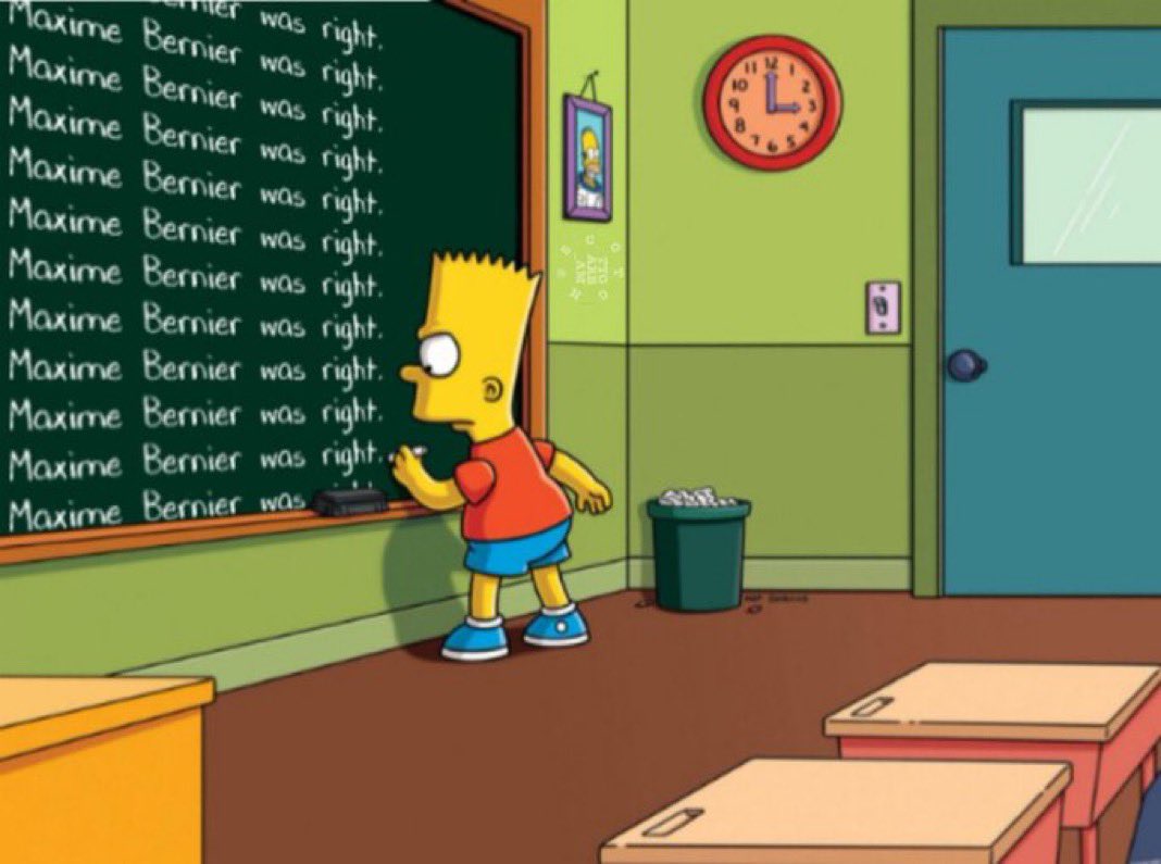 MaximeBernier's tweet image. In all modesty…