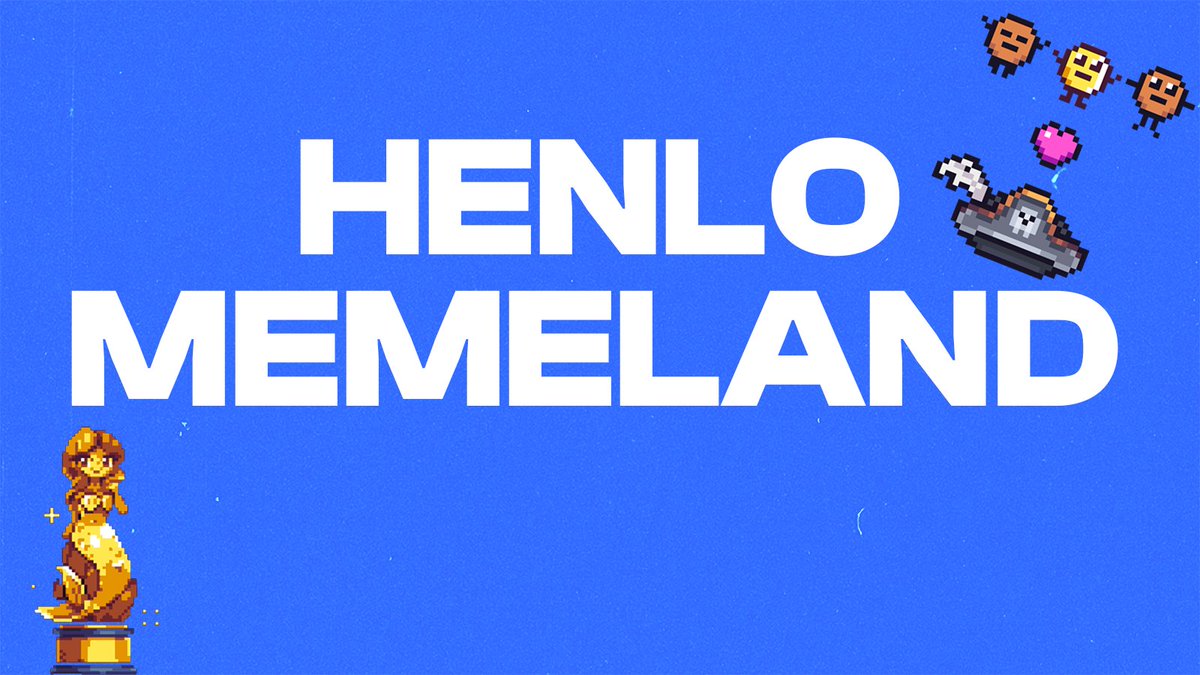 henlo 🐼⛓️🧲 (@henlo) on Twitter photo Henlo Memeland ❤️
henlo <a href="/Memeland/">Memeland ❤️ Memecoin</a>. previously we had only Captainz eligible for henlo points. it's time to get da whole Memeland NFT family on board
now u can claim points for having:
Memland MVP 🏆
Potatoz 🥔
Captainz (Nov 2024 snapshot) ⛵
u hab 16 hours left to claim so Henlo Memeland ❤️
henlo <a href="/Memeland/">Memeland ❤️ Memecoin</a>. previously we had only Captainz eligible for henlo points. it's time to get da whole Memeland NFT family on board
now u can claim points for having:
Memland MVP 🏆
Potatoz 🥔
Captainz (Nov 2024 snapshot) ⛵
u hab 16 hours left to claim so