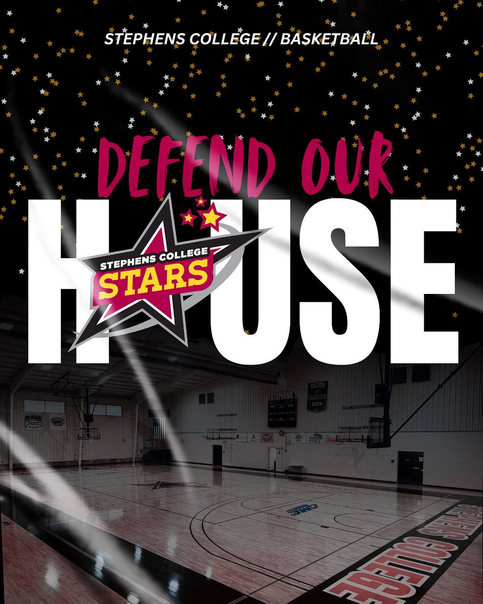Stephens Stars Athletics (@stephensstars) on Twitter photo Join the Stars family & pack Silverthorne Arena on Feb. 13 as <a href="/Stephens_BB/">Stephens College Basketball</a> takes on rivals <a href="/wwuowls/">William Woods University Owls</a>
Canβt make it? No worries! Catch the game on KZOU!πΊ
π£ First 60 fans will receive a FREE Stars rally towel! π£
#StarsAthletics #StarsBasketball #amcwbb Join the Stars family & pack Silverthorne Arena on Feb. 13 as <a href="/Stephens_BB/">Stephens College Basketball</a> takes on rivals <a href="/wwuowls/">William Woods University Owls</a>
Canβt make it? No worries! Catch the game on KZOU!πΊ
π£ First 60 fans will receive a FREE Stars rally towel! π£
#StarsAthletics #StarsBasketball #amcwbb