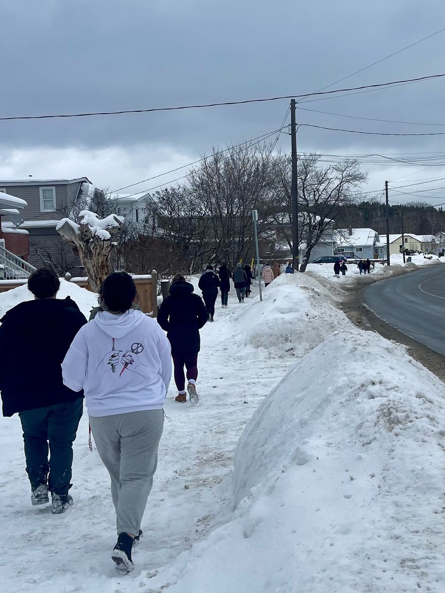 ❄️ The #WinterWalkWeek Challenge starts today! Our students are stepping outside, tracking steps &amp; minutes outdoors, and staying active all week long. 🚶‍♂️❄️ Who else is joining in? Let’s move together! 👣 #StayActive #SudburyMoves