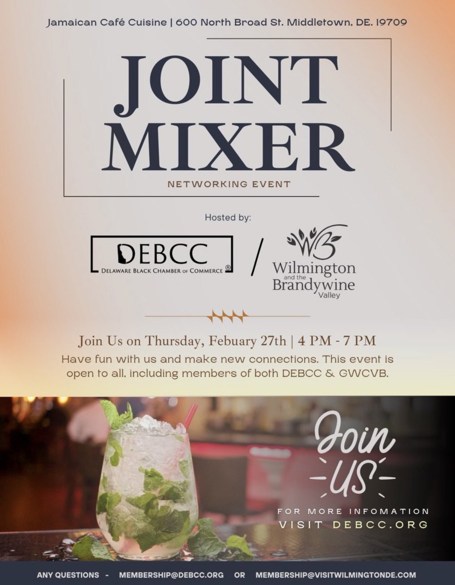 We’ve got an exciting lineup of events this month, including networking, education, &amp; resources to support small businesses. Plus, join us for a special ribbon-cutting to celebrate a new local business! Let’s celebrate, connect, &amp; empower our community.  
business.debcc.org/calendar