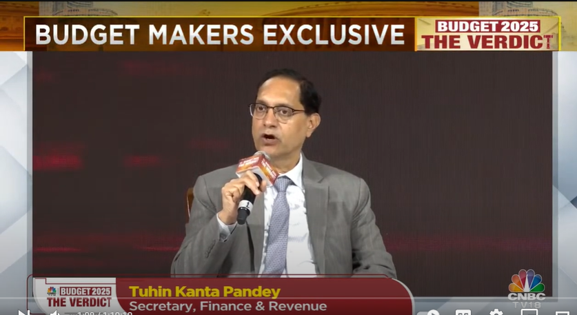 CNBC-TV18 (@cnbctv18news) on Twitter photo #BudgetWithCNBCTV18 |ย Catch the full conversation between Finance Secretary #TuhinKantaPandey and <a href="/ShereenBhan/">Shereen Bhan</a> here
Watch: youtube.com/watch?v=73jKWHโฆ
<a href="/FinMinIndia/">Ministry of Finance</a> | <a href="/SPF_India/">Startup Policy Forum</a> <a href="/ShwetaRKohli/">Shweta Rajpal Kohli</a> <a href="/DhruvaAdvisors/">Dhruva Advisors LLP</a> | #BudgetVerdictย #BudgetDecoded #BudgetWithCNBCTV18 |ย Catch the full conversation between Finance Secretary #TuhinKantaPandey and <a href="/ShereenBhan/">Shereen Bhan</a> here
Watch: youtube.com/watch?v=73jKWHโฆ
<a href="/FinMinIndia/">Ministry of Finance</a> | <a href="/SPF_India/">Startup Policy Forum</a> <a href="/ShwetaRKohli/">Shweta Rajpal Kohli</a> <a href="/DhruvaAdvisors/">Dhruva Advisors LLP</a> | #BudgetVerdictย #BudgetDecoded