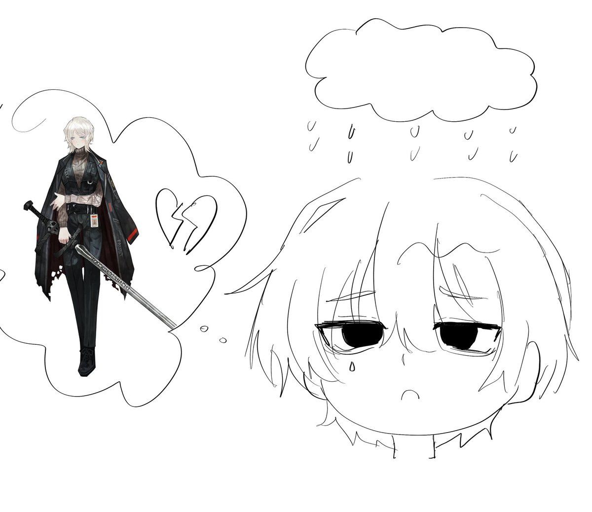 spawnangels's tweet photo. Yi sang’s unsuccessful advances https://t.co/ikaabOn5PA