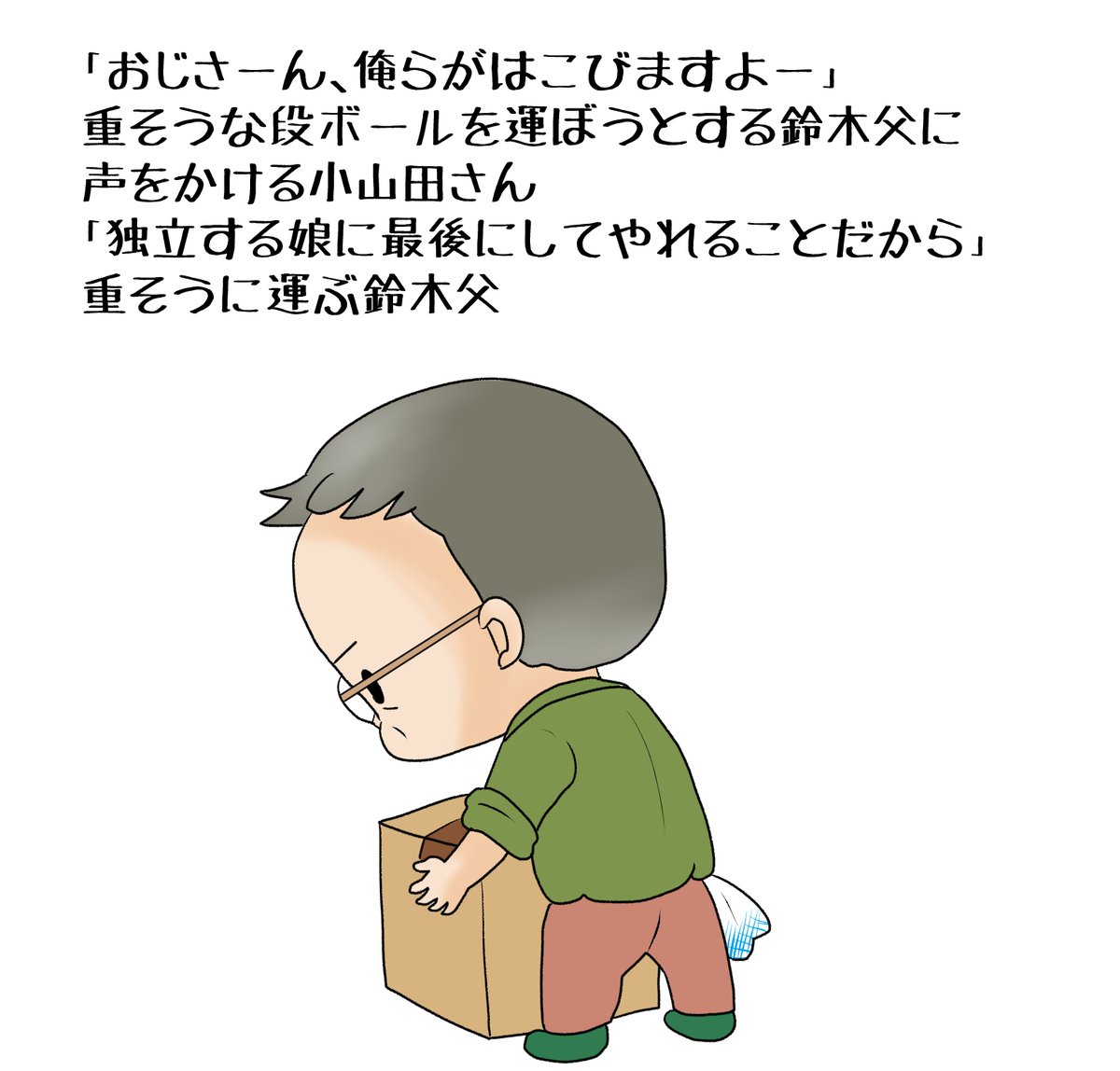 昔のイラスト紹介     素材「ちびモブ会社員」13
「鈴木さんの同居大作戦」34               
 #イラストAC 
