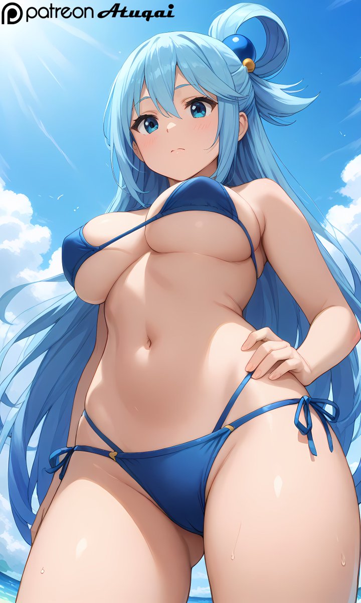 Atuqai's tweet photo. Aqua (KonoSuba) 
#Aqua #konosuba #アクア #このすば  #この素晴らしい世界に祝福を https://t.co/k9lTvpHx5S