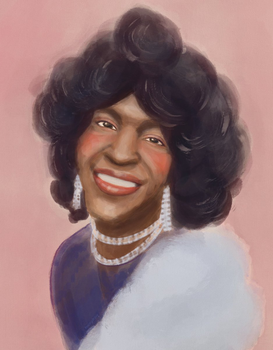 hoppydraw's tweet photo. Marsha P. Johnson https://t.co/67Y2P8CeG4