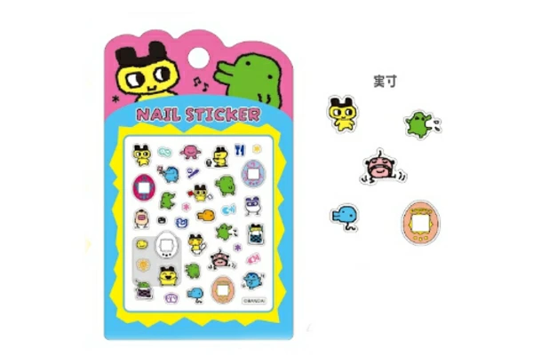 新商品🥚／ 『たまごっち ネイルステッカー』 「新種発見・初代」の全2