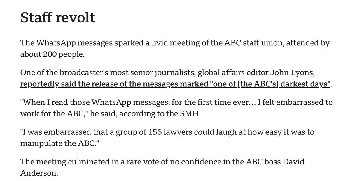 vjmahon's tweet image. From the BBC late 2024. #auspol #auslaw #AntoinetteLattouf #LawyersForIsrael