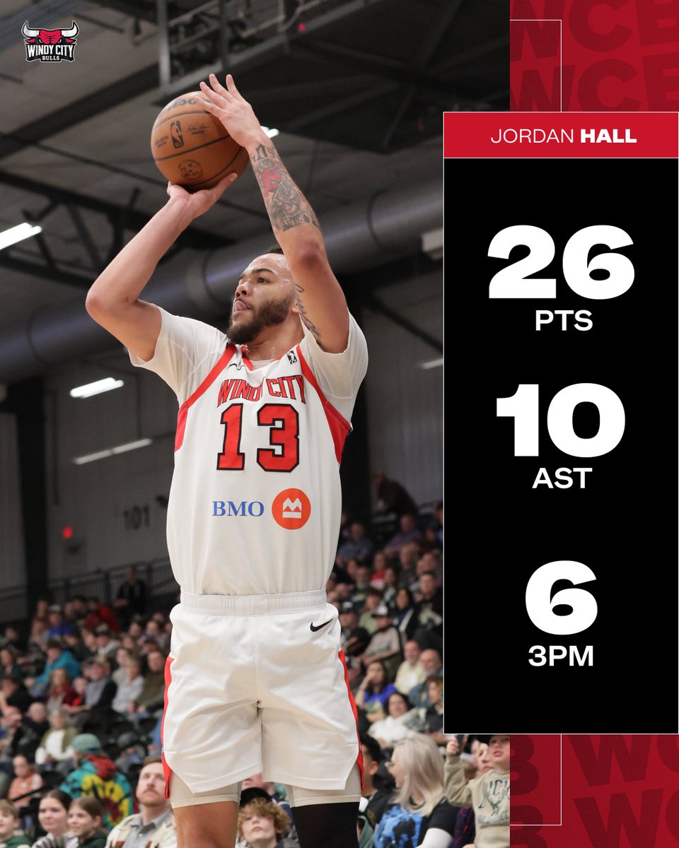 Windy City Nation, Jordan Hall did it again 🔥