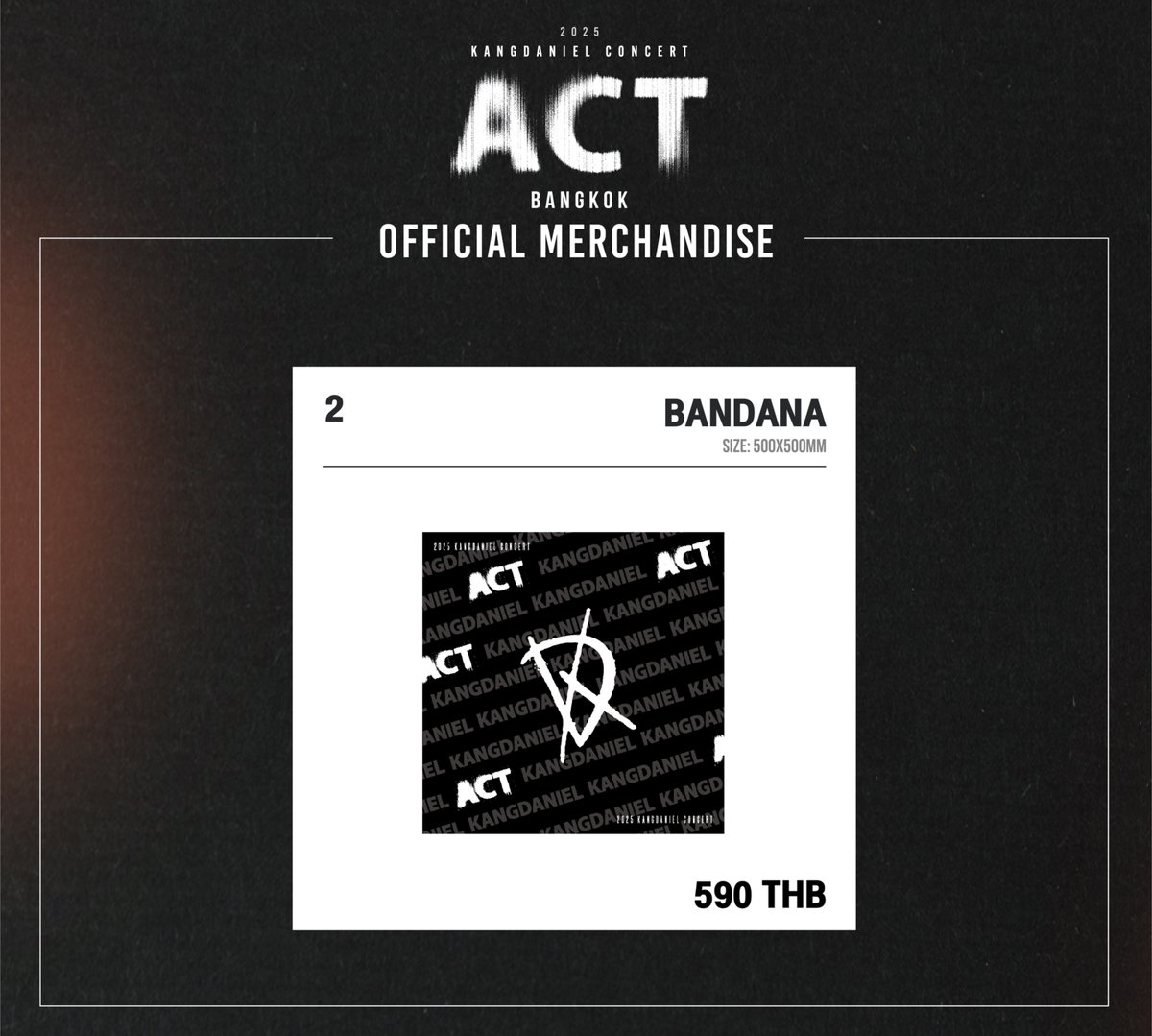 brite_panther's tweet photo. ใครที่พลาดสินค้าหน้าคอนเสิร์ต 
2025 ACT KANGDANIEL CONCERT IN BKK ไม่ต้องเสียใจไปนะคะ!

 ตอนนี้บางรายการยังคงมีเหลือในจำนวนจำกัด✨
สั่งซื้อได้เลยที่! 👉 https://t.co/EPJeJBMKY0 💖

*เฉพาะจัดส่งในประเทศไทยเท่านั้นนะคะ

---

For anyone who missed out on the 
2025 ACT KANGDANIEL CONCERT IN BKK official merchandise, don't worry! 

Some items are still available in limited quantities✨ Hurry and grab yours now! 
Click here 👉 https://t.co/EPJeJBMKY0💖

*Only available for delivery within Thailand.

#KANGDANIEL_ACTinBKK
#강다니엘 #KANGDANIEL #คังแดเนียล
#플로디 #FLOWD
#BritePanther