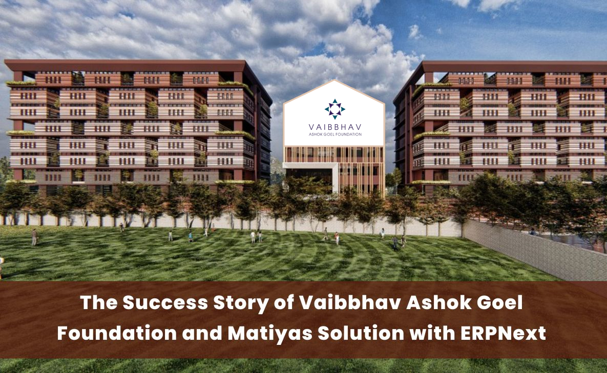 MatiyaSolutions's tweet image. Discover how Vaibbhav Ashok Goel Foundation and Matiyas Solutions transformed their operations and accelerated growth with ERPNext. 
Read more Full Story: bit.ly/3Enxl4N
#SuccessStory #ERPNext #ERPNextImplementation #ERPSoftware #frappe  #MatiyasSolutions