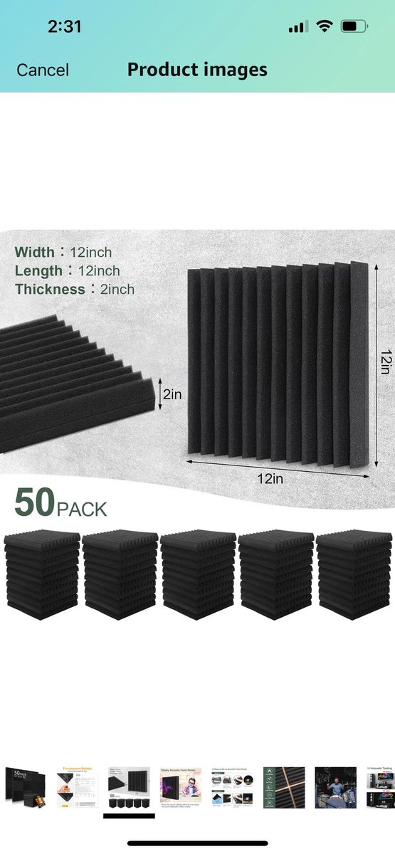 SimulatorTalk's tweet image. Anyone tried these acoustic panels… do they stop shanks
golfsimulatortalk.com/t/anyone-tried…