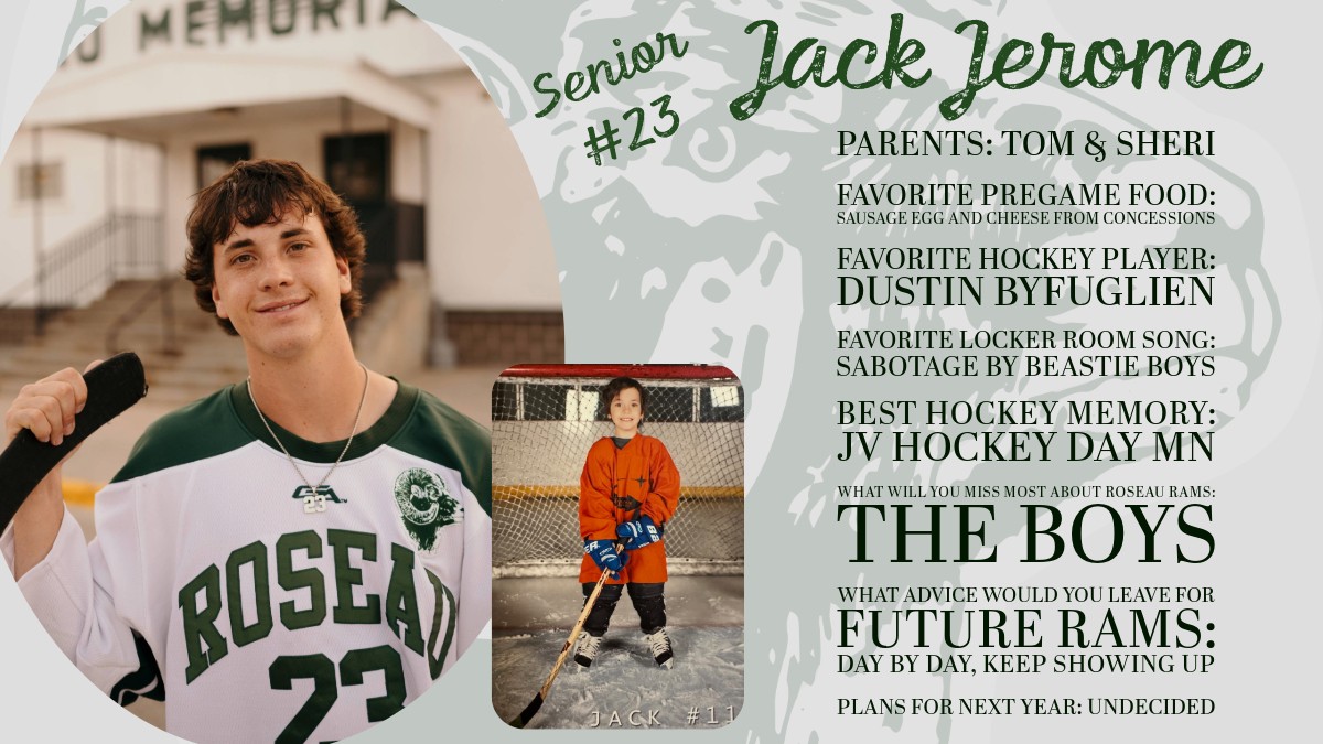 ramhockey's tweet image. Rams Senior Spotlights - Day 3

#RamsForever
#Classof2025