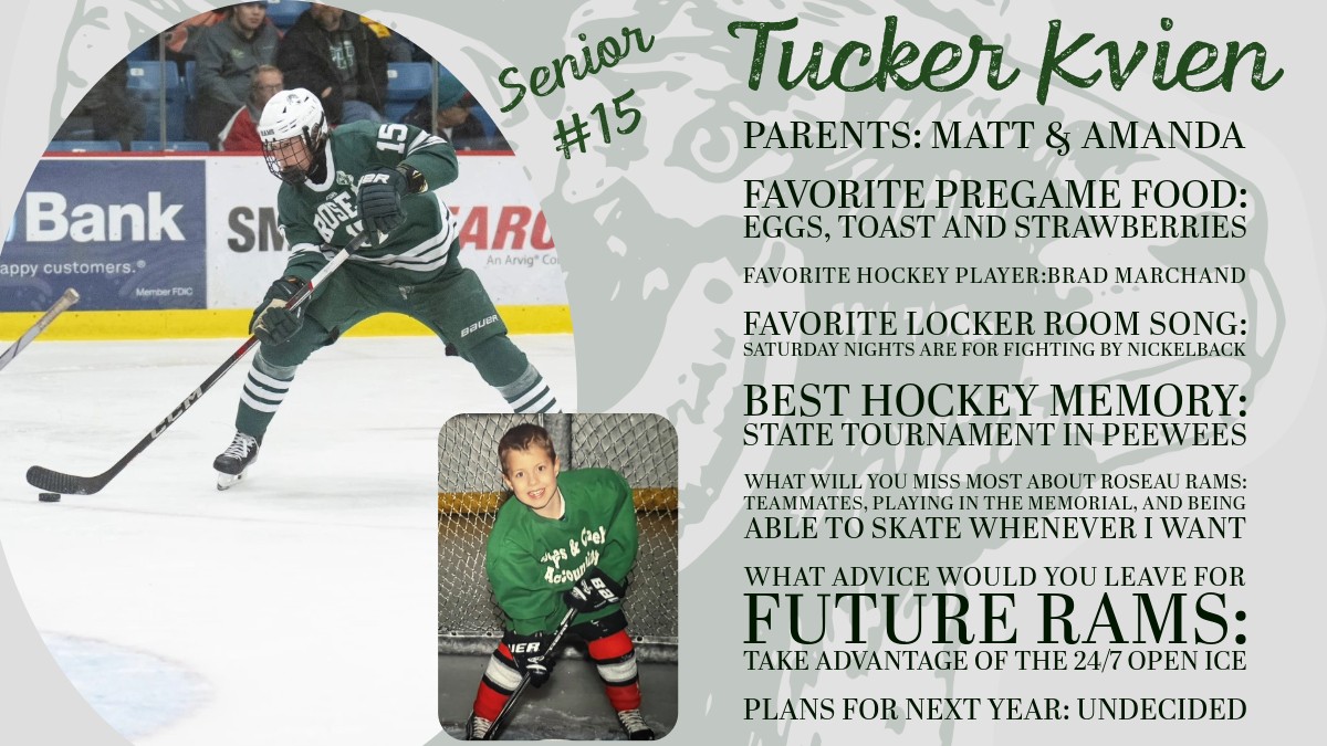 ramhockey's tweet image. Rams Senior Spotlights - Day 3

#RamsForever
#Classof2025