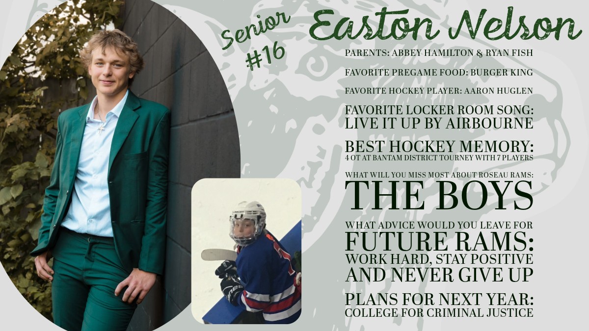 ramhockey's tweet image. Rams Senior Spotlights - Day 3

#RamsForever
#Classof2025
