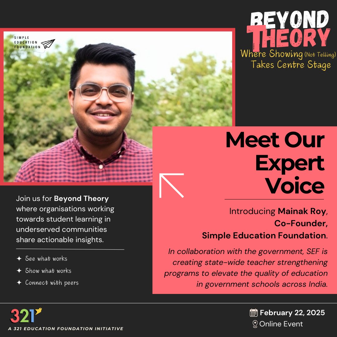 321 Education Foundation tweet media