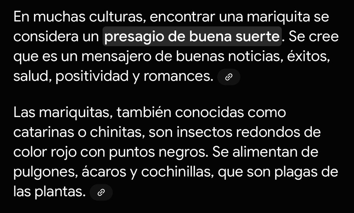 tizzgom's tweet photo. Hoy me topé con esta mariquita y aunque no es rojita, me puso feli y gemini me dice que es un buen presagio💫 https://t.co/XRl6GJdKDk