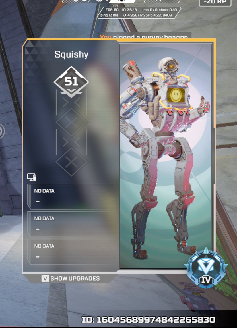 I've come back to apex a bit recently and i genuinely can't remember the last legit player i died to. It was either a cheater or a smurf. I rarely see an account past the first prestige these days. Sad