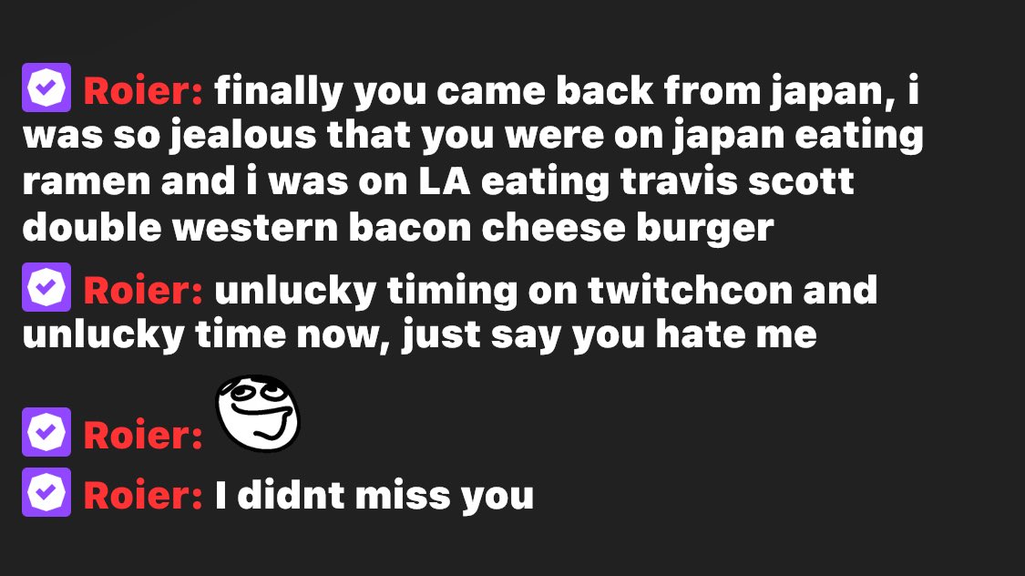 foolishupdated's tweet photo. [💧] Roier in chat! Foolish said it’s a coincidence Roier was in LA when he wasn’t but that he thinks that they’ll definitely see each other this year! https://t.co/QrUGK2SmbT