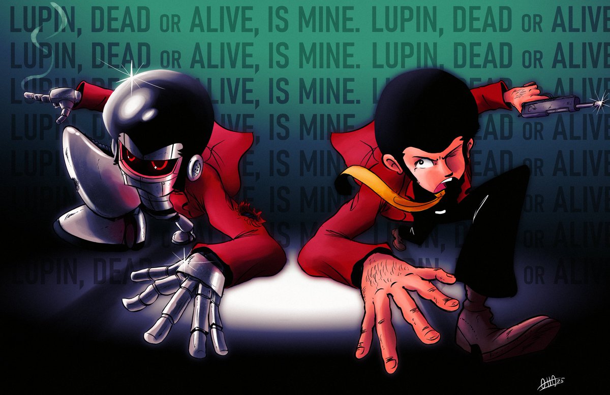 evilottoo's tweet image. Lupin Week 2/4: Robot

Lupin, dead or alive, is mine.

#LupinIII #LupinWeek2025 #ルパン三世