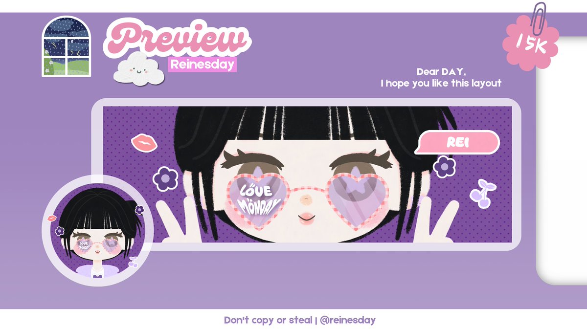 reinesday's tweet image. ೀ⋆ Help RT/ Repost please, thank you! 

Hyhyyy!! Rein bawa katalog layout chibi baru nihhh 😉
Ada karina, minnie, kazuha dan rei. Boleh di retext ya ୨ৎ

💷 15K 
Ba mutualan juga yuk! rep ajaa 𖹭

#zonauang