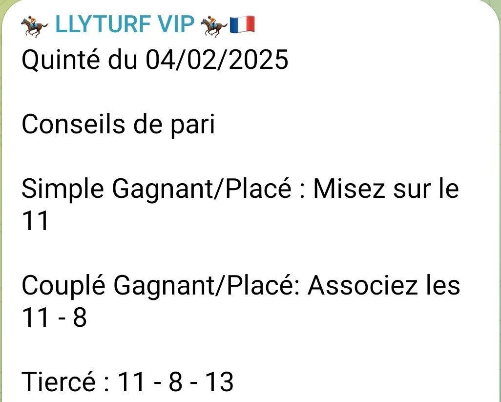 Quinté du 04/02/2025💥✨️
#quinte #pmu #france🇫🇷 #pourvous #fypシ