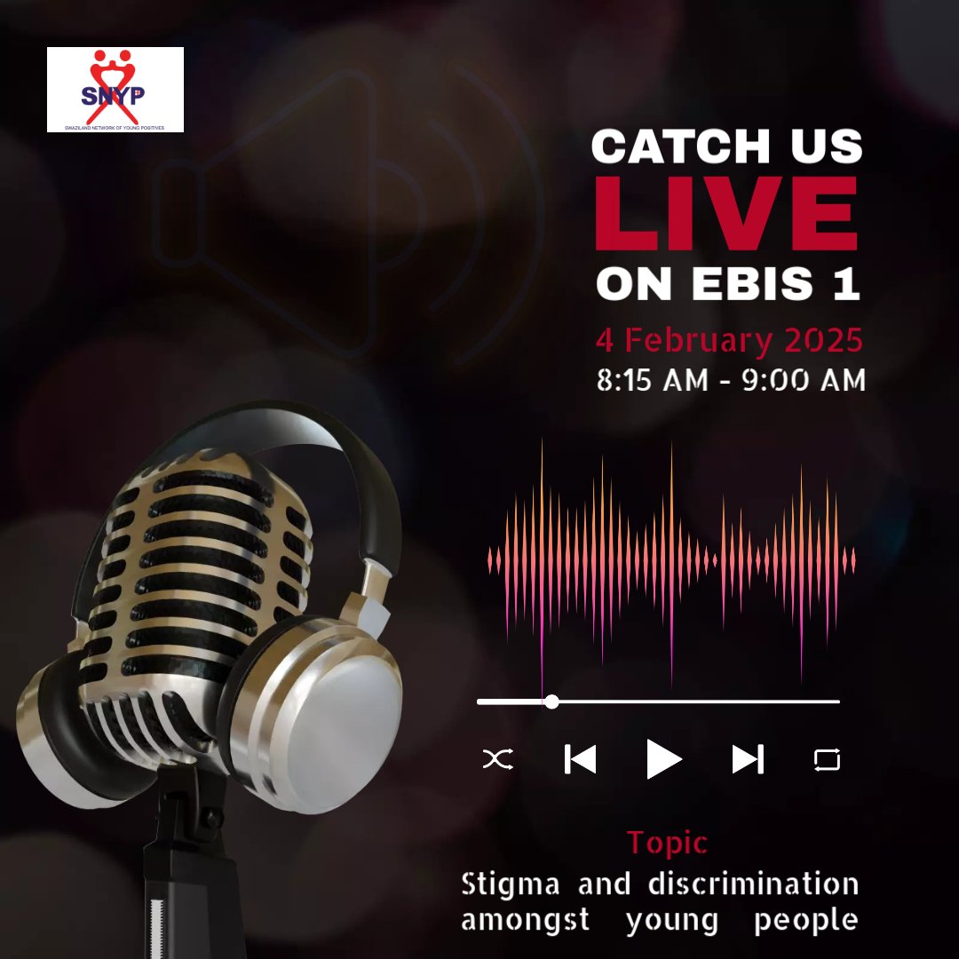 📢 We’re LIVE on EBIS 1! 📢

Join us from 8:15 – 9:00 AM as we tackle stigma &amp; discrimination among young people.

🚫 DROP THE LABEL! 🚫 Let’s build a supportive, inclusive society.

📻 Tune in &amp; be part of the movement!

#DropTheLabel #EndStigma #SNYPplus