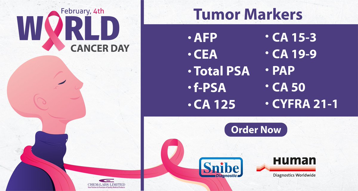 On this #WorldCancerDay2025, we continue to offer our unwavering commitment to support those affected by cancer. By providing accurate and specific tools that are  invaluable in the fight against cancer through awareness creation, early diagnosis, treatment and management.