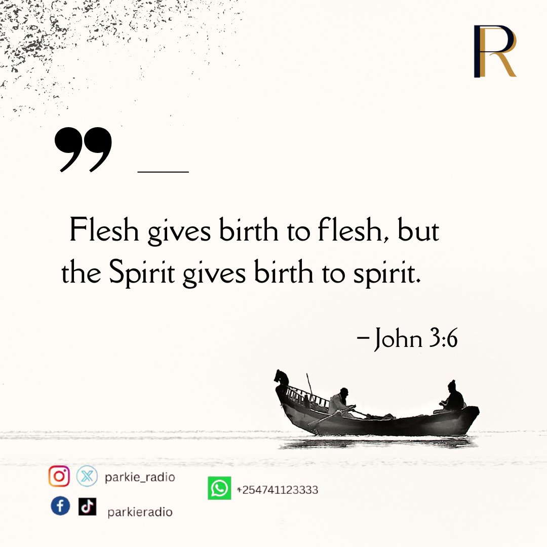 Natural birth gives life, but only the Holy Spirit imparts Zoe life—God’s divine, uncommon, and limitless life.

Surrender, be Spirit-led, and walk in true transformation. #BornAgain #ZoeLife #SpiritLed #ParklandsBaptistChurch
