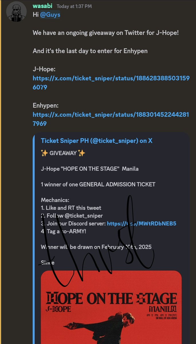 thvest's tweet photo. @ticket_sniper @kooisnt https://t.co/eSWZ0AL7sb