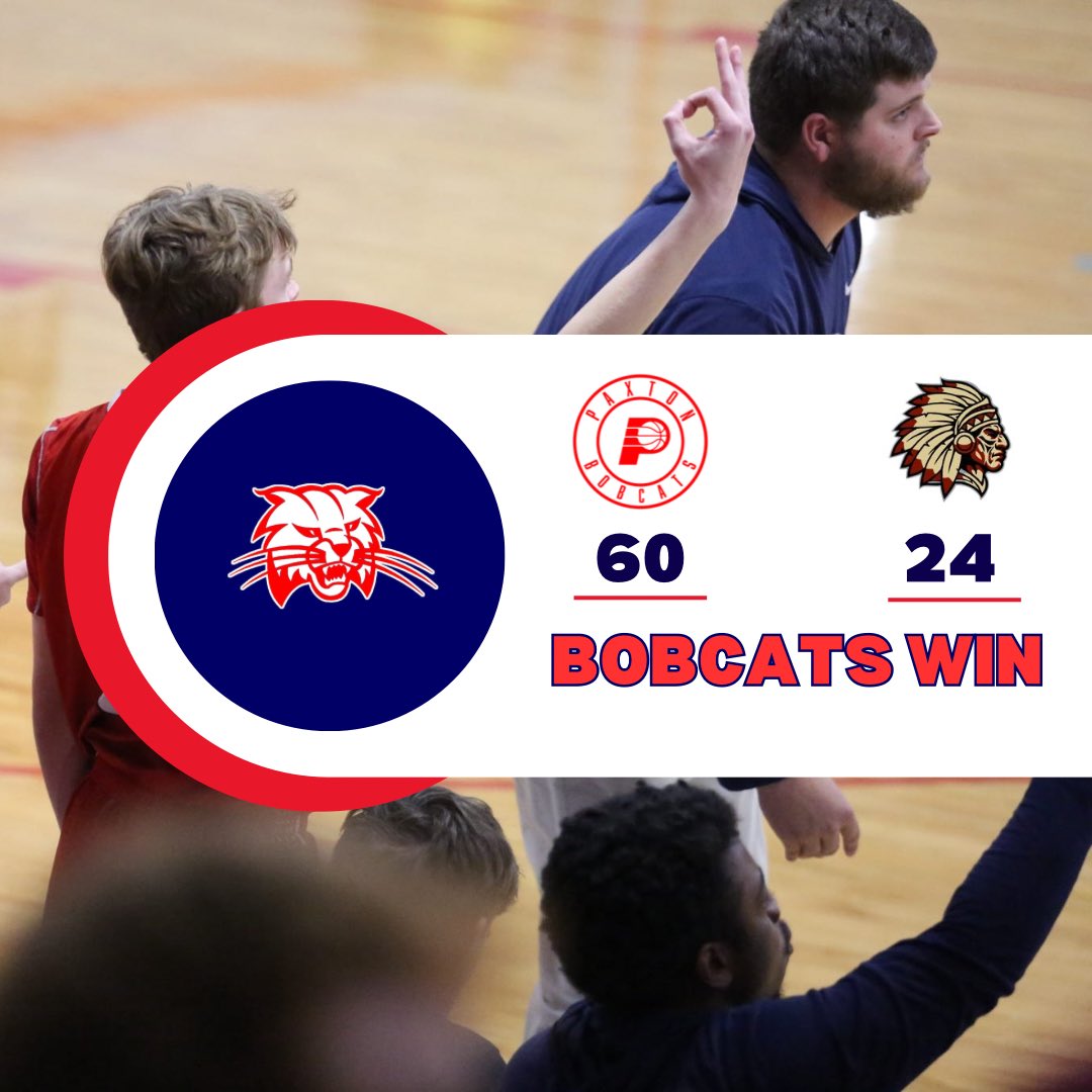 PaxtonHoops's tweet photo. Paxton Bobcats defeat Northview 60-24 in the District Quarter-Final ❗️

Bobcats advance to the District Semi-Final on Wednesday at Jay https://t.co/LZ3N0FhdT0