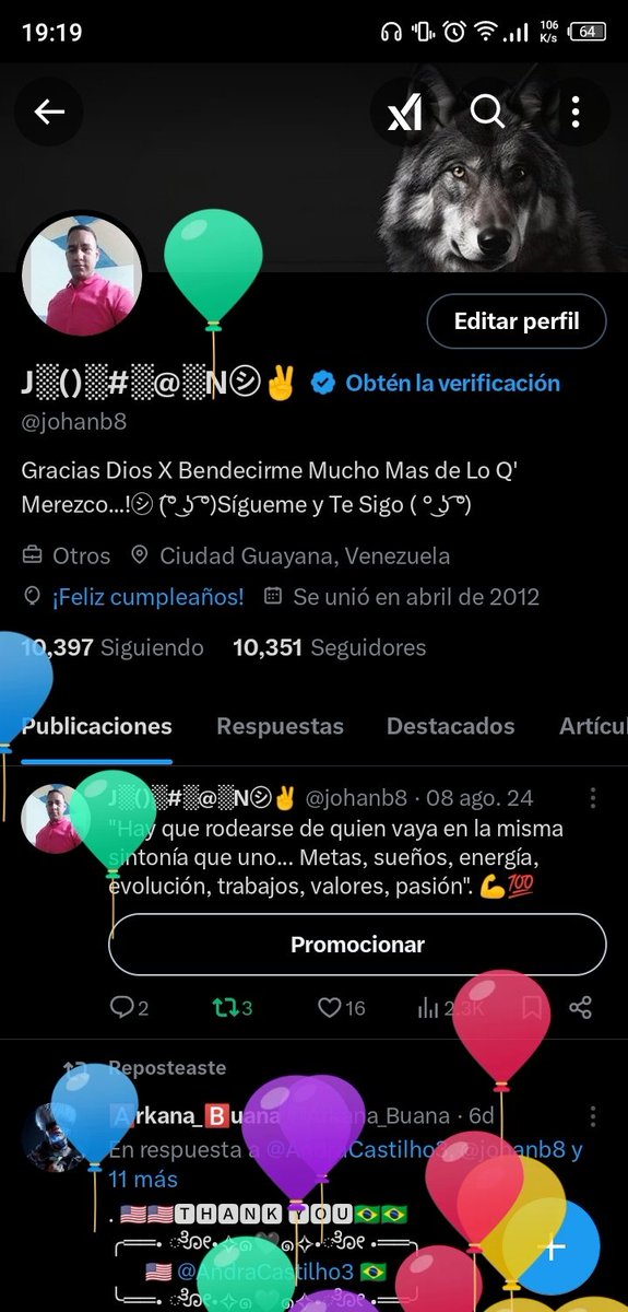 johanb8's tweet image. Feliz #cumpleaños para Mi 🎂🎂🥳🥳
#FelizCumpleaños 🎉 🎉