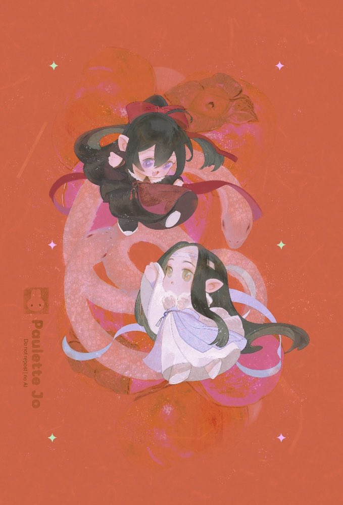 ✨🧧Happy year of the snake 🧧✨

Let’s draw more WangXian this year 🐍

 #MDZS #魔道祖师 #忘羨