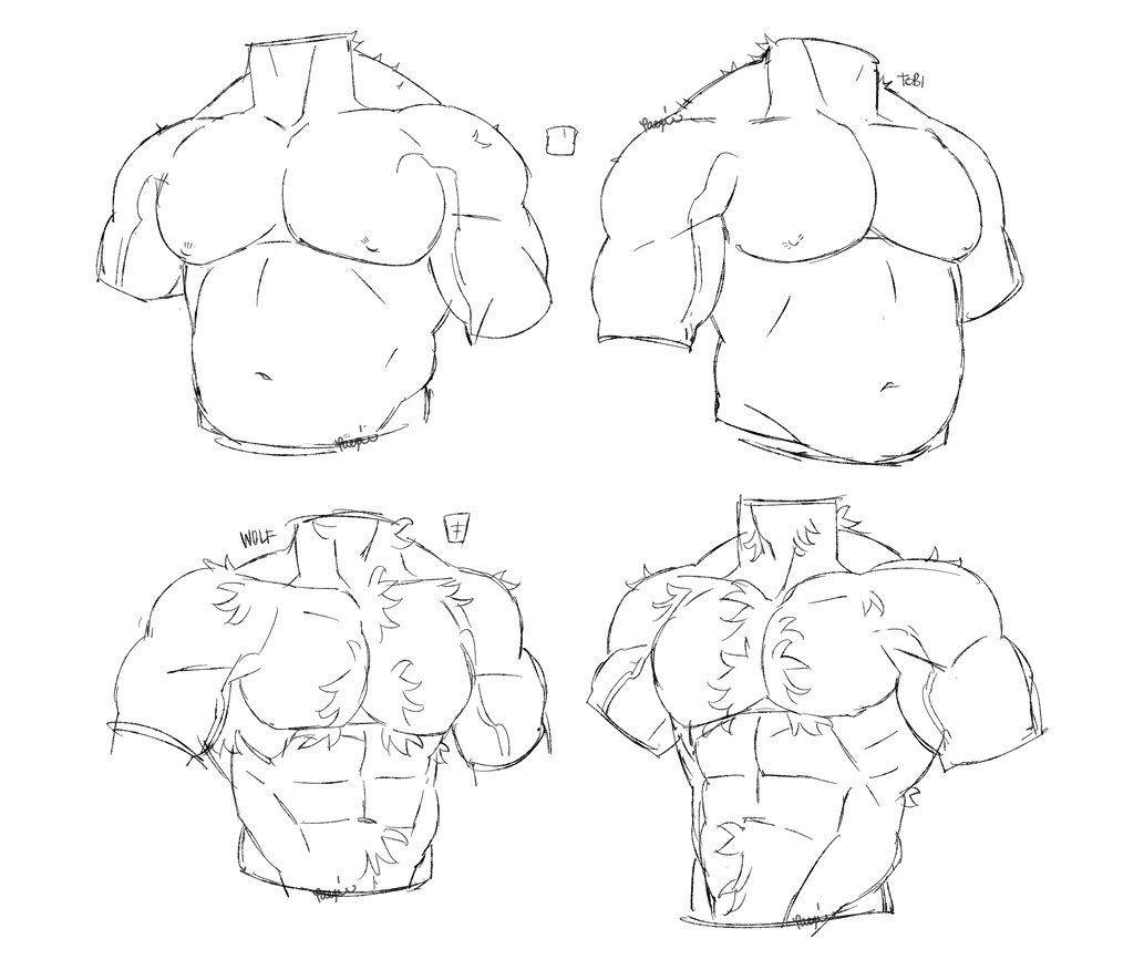 paexie's tweet image. Torsos