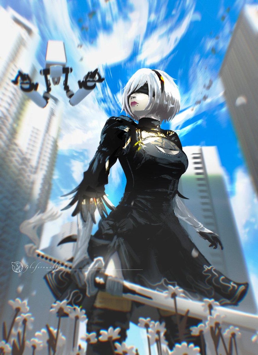 I'm scheduled to expand my fanarts portfolio. The recent artist market made me realise I don't have enough... and that's what sells. So here we have #2b from #nierautomata
I loved the #game as well as the #anime !