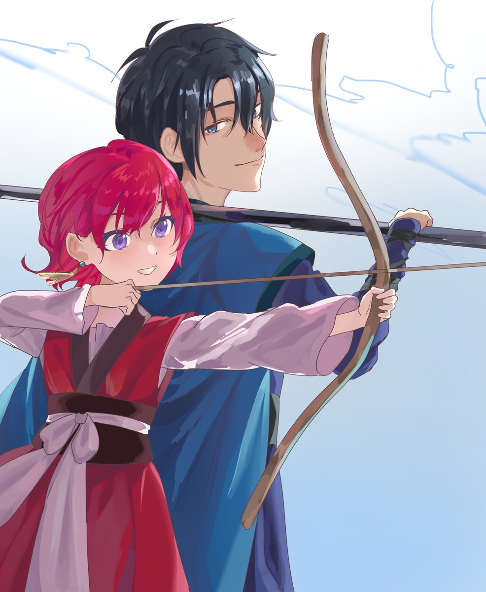 yonna3_'s tweet photo. #Akatsukinoyona #暁のヨナ　Yona and Hak https://t.co/I0UexXWg4N