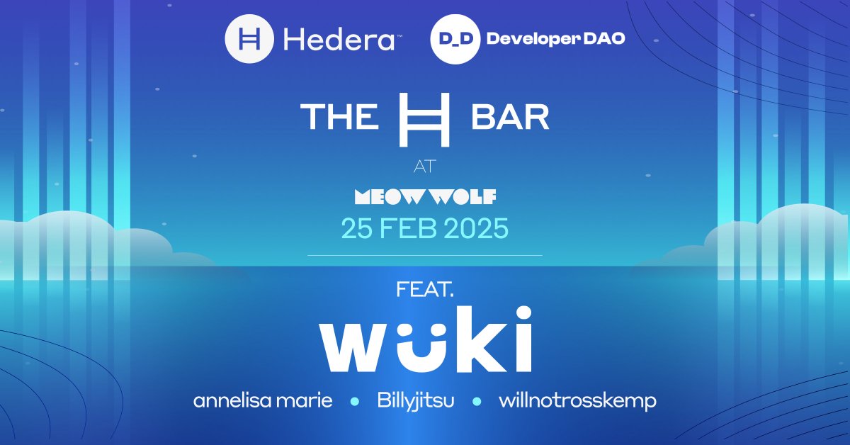 Wait <a href="/hedera/">Hedera</a> is hosting an after party at #HederaCon and <a href="/Wuki/">wuki 🌞</a> is headlining?? 😩🎶

Who's ready for some UNTZ UNTZ 🔥 Join me behind the DJ booth >> lu.ma/sj923vbn