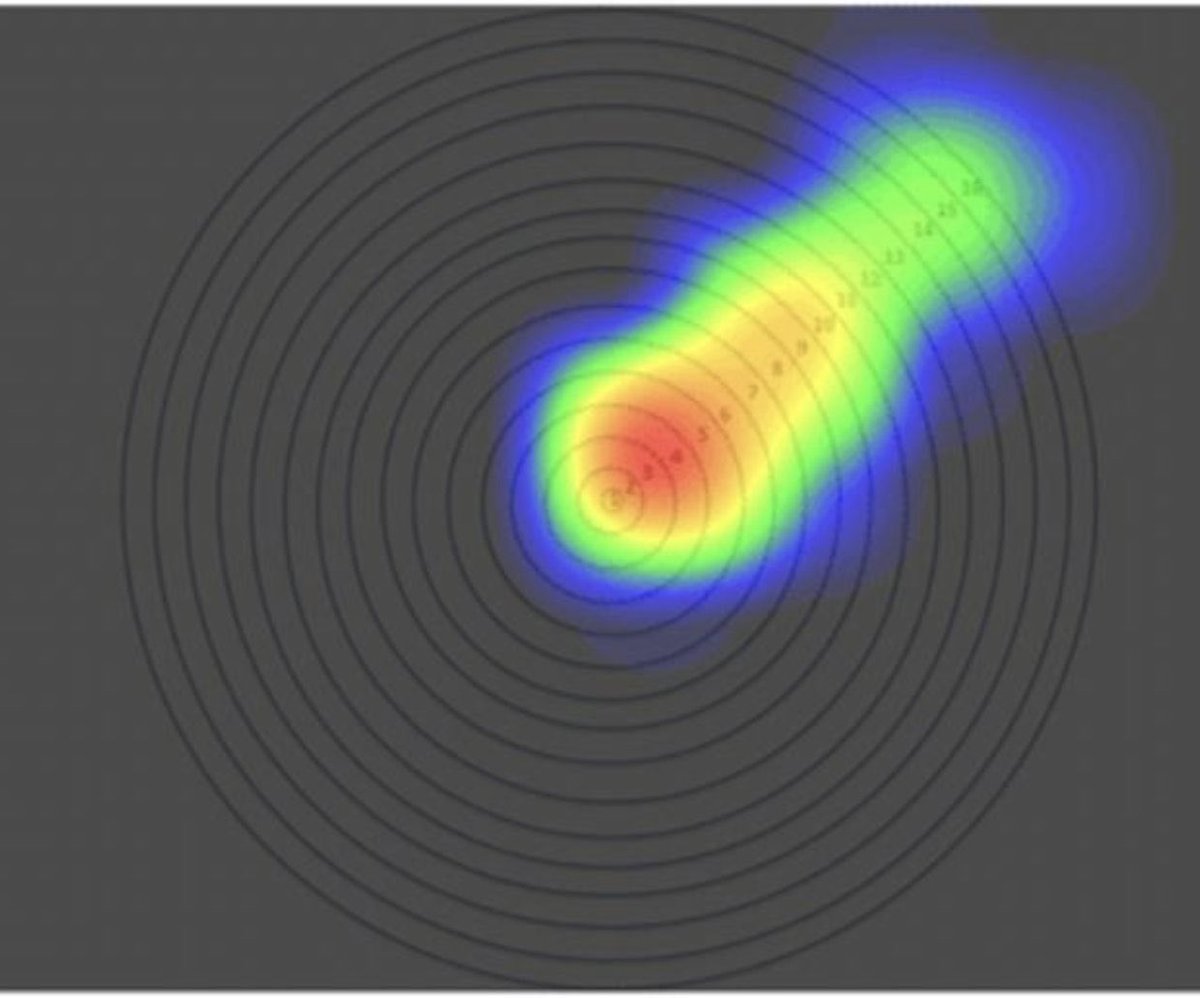 Leishman's tweet image. 