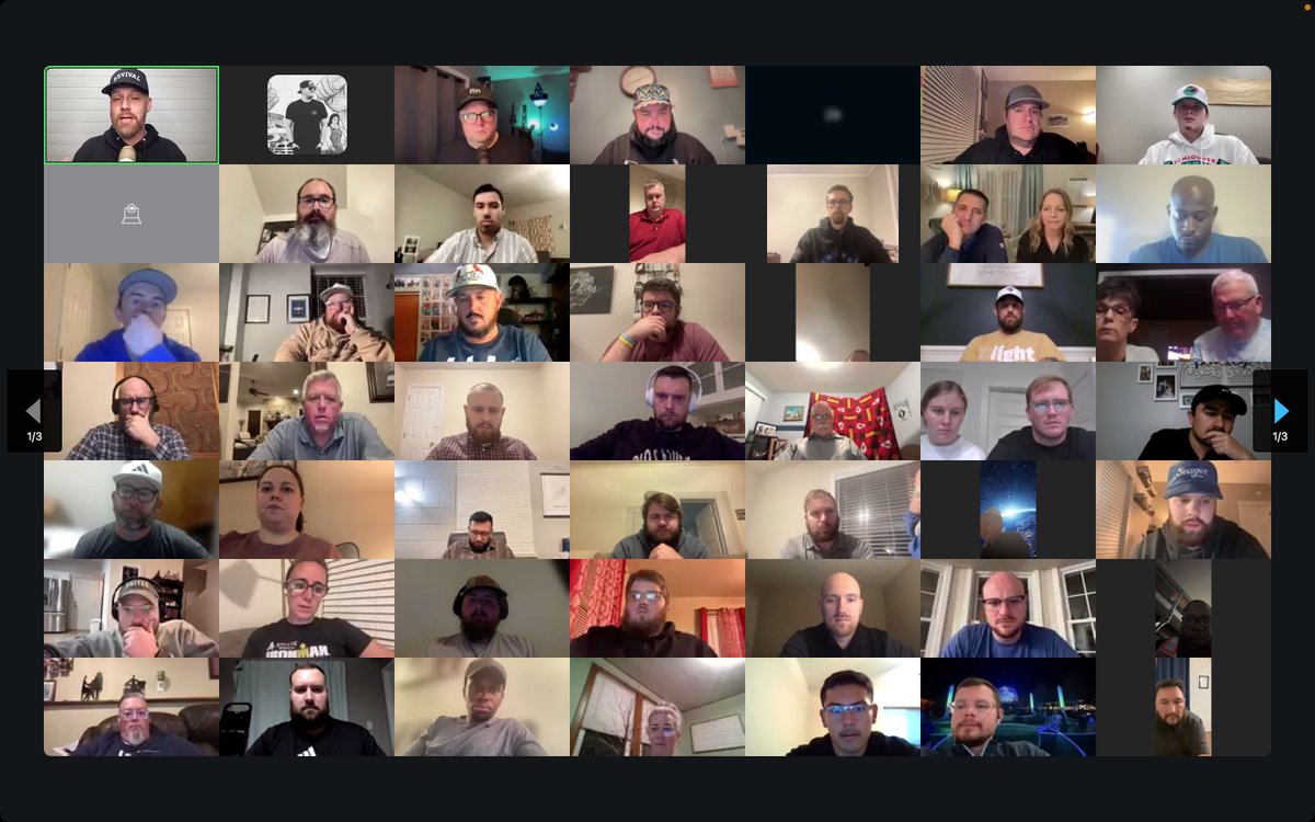 rj_mccauley's tweet photo. TONIGHT: We had one of the biggest Youth Leader Coaching Network sessions ever with @shane_pruitt78. May the Lord use this group in 2025. What an honor to be called to reach the youth and raise up a revival generation! 🙏 #GenSend #NAMBEvangelism #CSBCYTH https://t.co/lxbK1oBSVg
