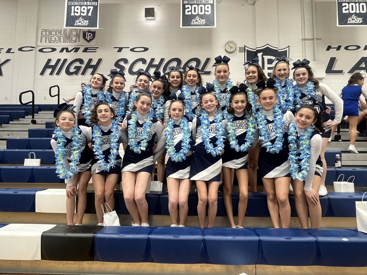 D10Peacock's tweet photo. Congratulations to the Charger Elite Cheer Team for placing 4th at the Medinah Cheer Xplosion Competition this weekend! All of their hard work and determination is admirable! #ChargerPride https://t.co/800EKWYed4