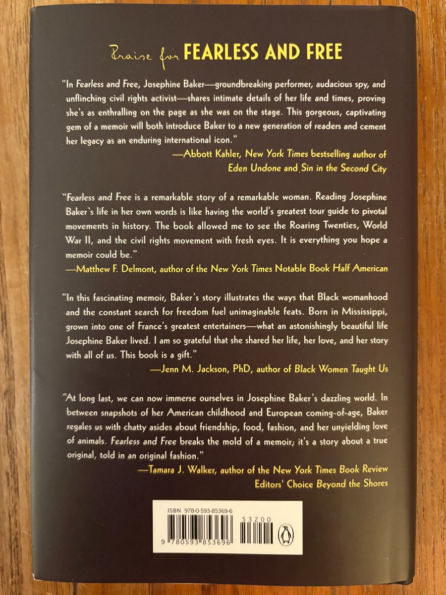 Matt Delmont (@mattdelmont) on Twitter photo Enjoyed getting an early look at this new translation of Josephine Baker's memoir "Fearless and Free" from <a href="/DuttonBooks/">Dutton Books</a> and <a href="/TinyRepBooks/">TinyRepBooks</a> Enjoyed getting an early look at this new translation of Josephine Baker's memoir "Fearless and Free" from <a href="/DuttonBooks/">Dutton Books</a> and <a href="/TinyRepBooks/">TinyRepBooks</a>