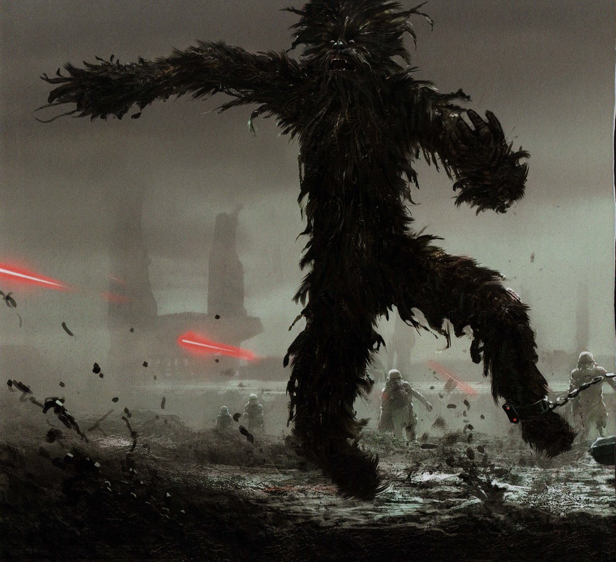 pixelasylumart's tweet image. A small reminder of LucasFilms creative bankruptcy. These were official concepts made by &quot;talented artists&quot; for the movie Solo: