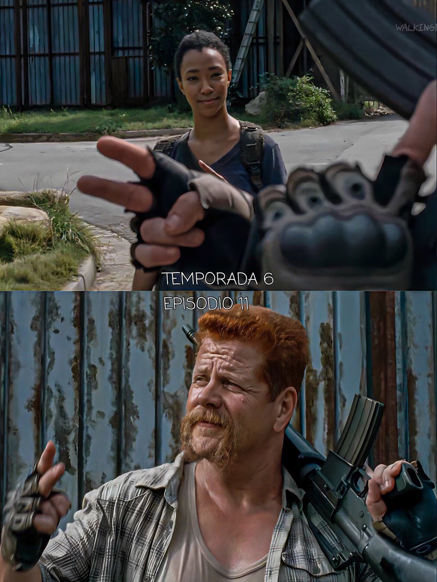 walkingdeadlatm's tweet photo. ✌️💔 https://t.co/iSw0Khbpu3