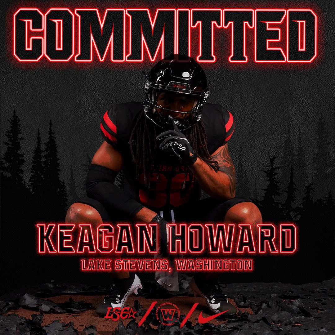 Keagan Howard (@keaganhoward80) on Twitter photo #AGTG Blessed to be committing to Western Oregon University!! Can’t wait for this chapter of my life🔴⚪️⚫️ <a href="/MattOverlin/">Matt Overlin</a> <a href="/ArneFerguson/">Arne Ferguson</a> <a href="/LSHSVikingsFTB/">Lake Stevens HS Football</a> <a href="/DinwiddieEric/">Eric Dinwiddie</a> <a href="/BrandonHuffman/">Brandon Huffman</a> #AGTG Blessed to be committing to Western Oregon University!! Can’t wait for this chapter of my life🔴⚪️⚫️ <a href="/MattOverlin/">Matt Overlin</a> <a href="/ArneFerguson/">Arne Ferguson</a> <a href="/LSHSVikingsFTB/">Lake Stevens HS Football</a> <a href="/DinwiddieEric/">Eric Dinwiddie</a> <a href="/BrandonHuffman/">Brandon Huffman</a>