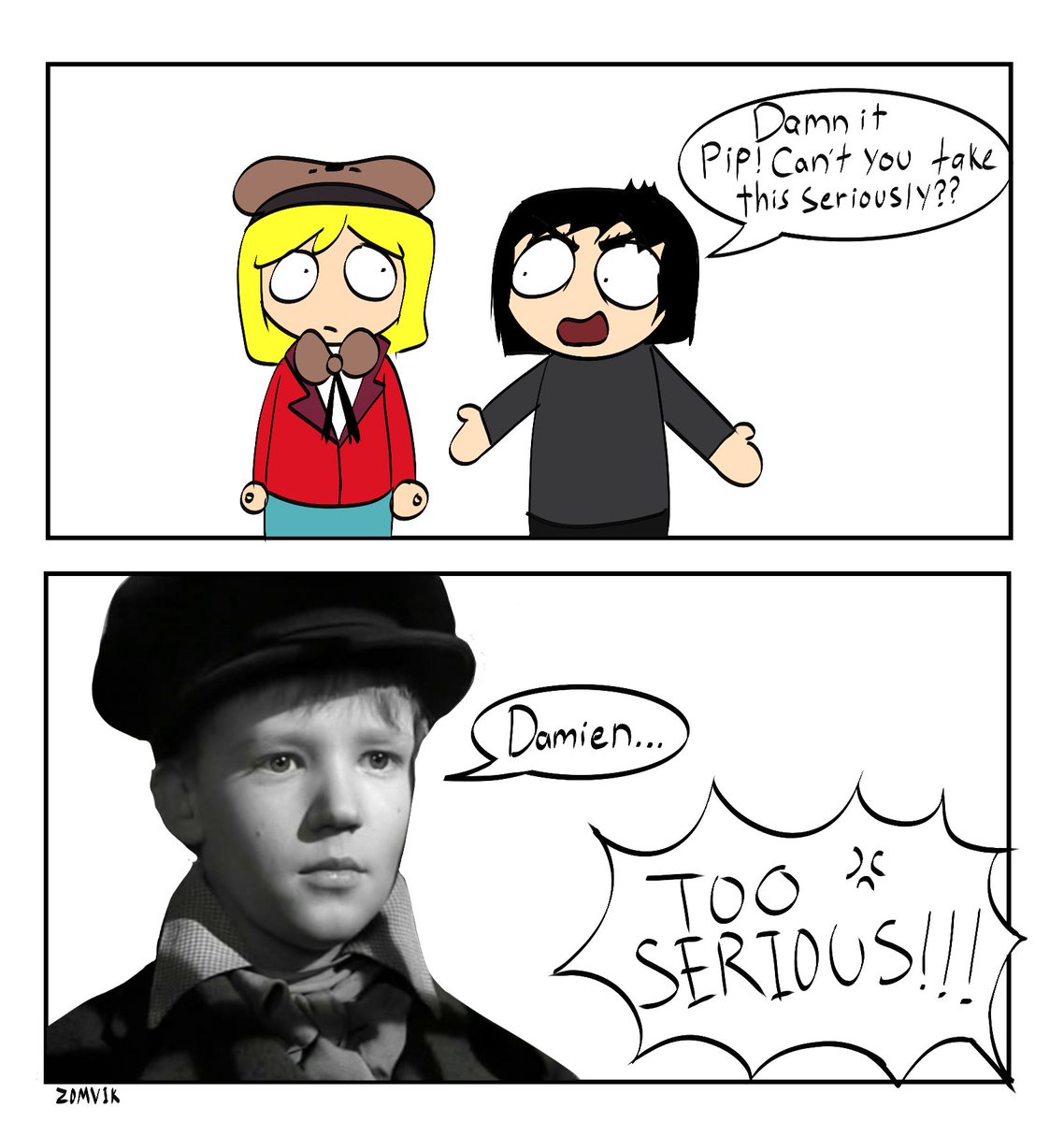 K4ppei's tweet image. Pips version
#greatexpectations #pippirrup #damienthorn